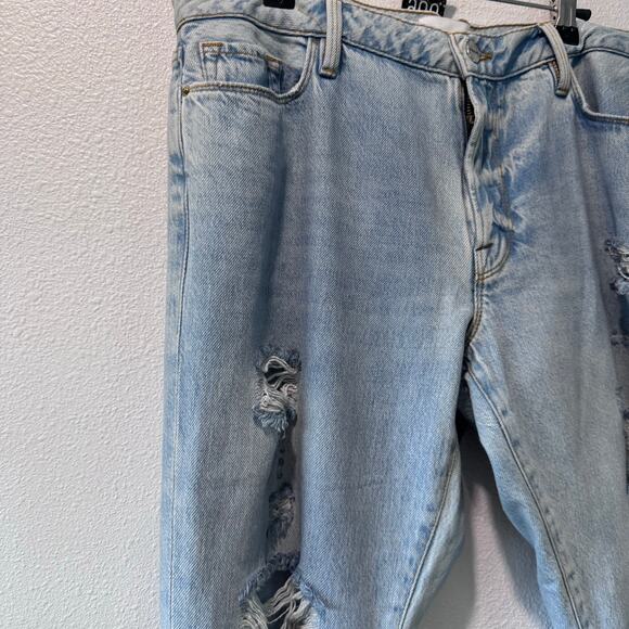 Frame Le Garçon Straight Leg distressed Jeans - Picture 5 of 7